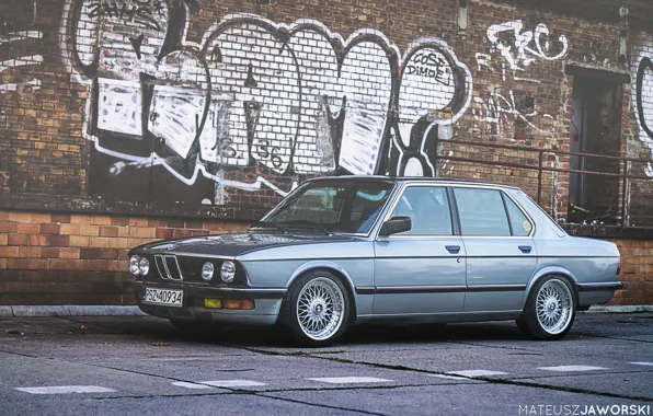 Picture BMW, 5 series, bbs, stance, e28