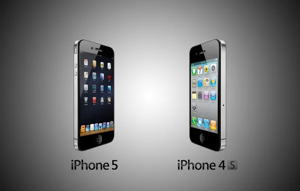 Picture iPhone, apple, technique, phone, gadget, iPhone 5 vs Iphone 4s