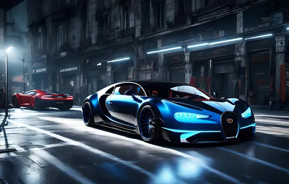 Auto, machine, the city, street