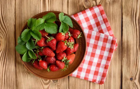 Picture red, berries, strawberry, ripe, delicious