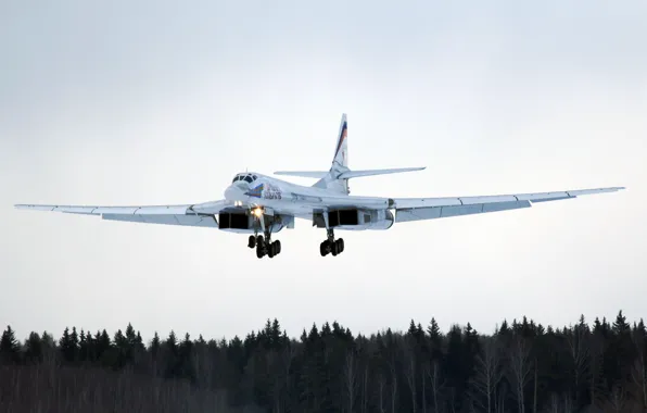 Picture Tupolev, The Tu-160, The Russian air force, Strategic aircraft, The long-range bombers