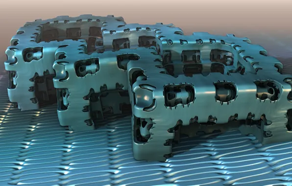 Background, figure, 3D graphics