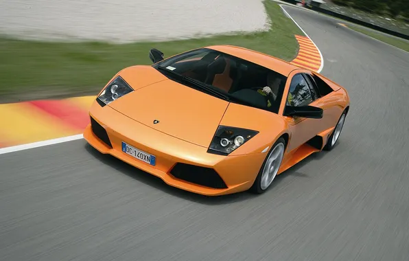 Picture orange, Lamborghini, supercar, Murcielago