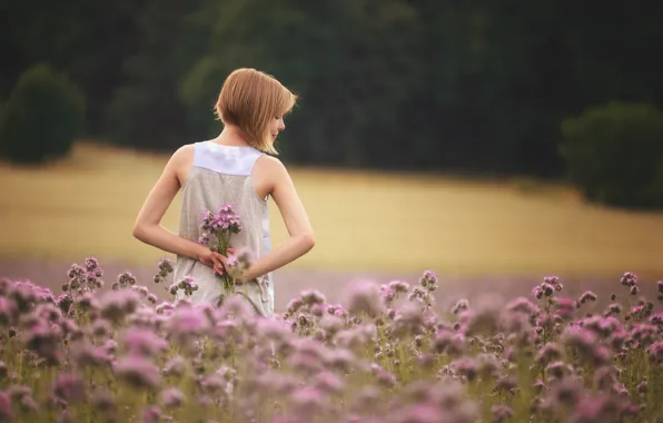 Picture nature, mood, girl