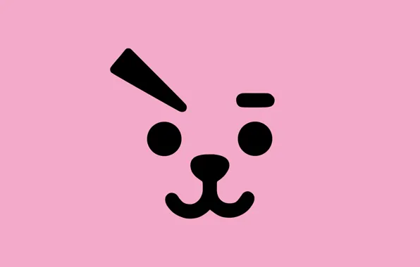 Picture face, dog, point