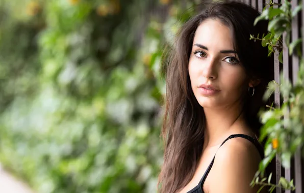 Look, girl, hair, portrait