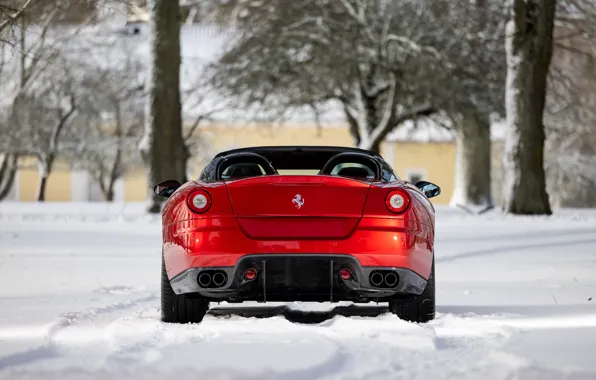 Picture Ferrari, rear, SA Aperta, Ferrari SA Aperta