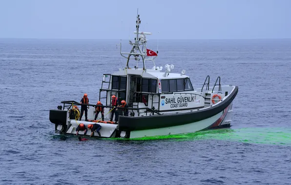 Exercises, Turkey, The Coast Guard