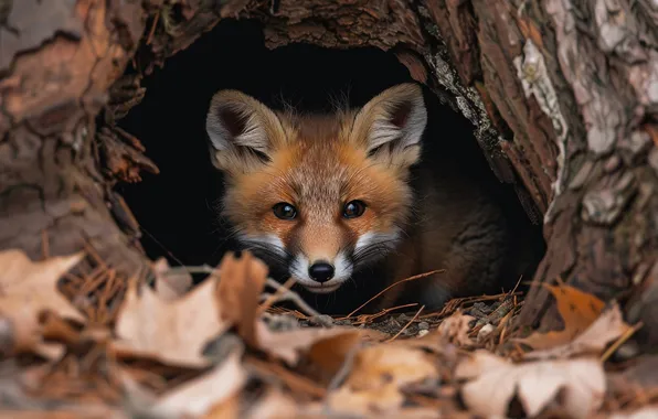 Look, pose, Fox, face, Fox, AI art, neural network