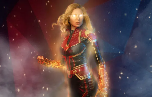 Girl, cosplay model, captain marvel, OichiChan