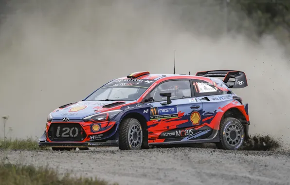 Picture wrc, hyundai, i20 coupe, rally finland