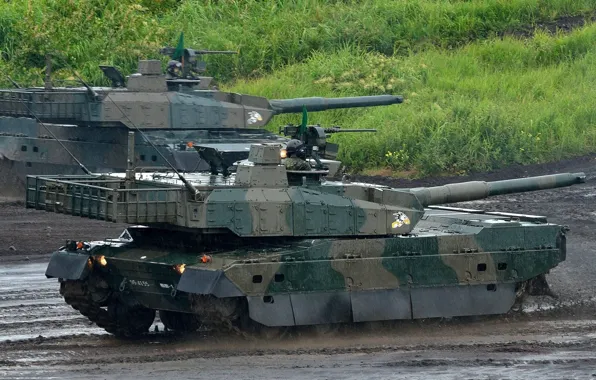 Japan, weapon, asian, tank, oriental, asiatic, Japanese, Type 10