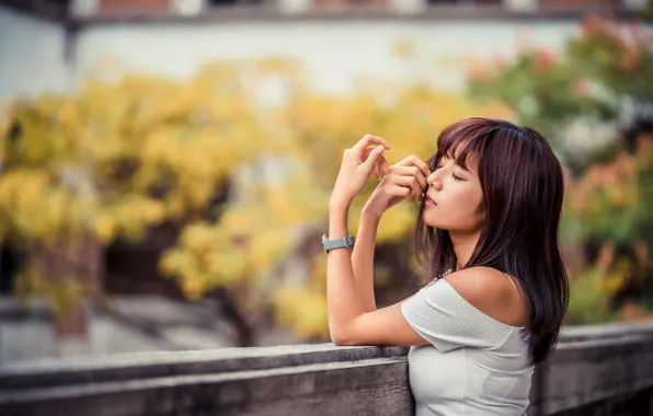Girl, face, dreams