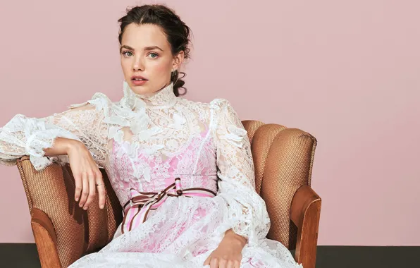 Look, girl, pose, dress, It, Kristine Froseth