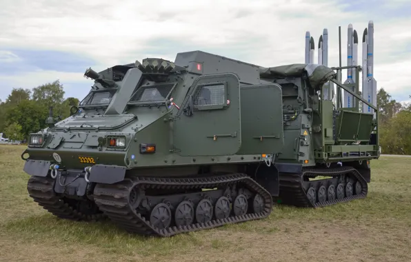 Picture BvS 10, Mk IIB IRIS-T SLS, armoured all-terrain vehicle, missile system