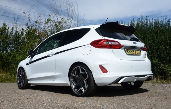 Ford, White, Fiesta, Rear, Mountune, Fiesta ST, Mountune Performance