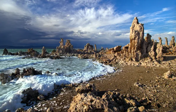 Sea, landscape, shore