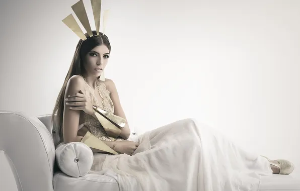 Decoration, style, hairstyle, White Queen