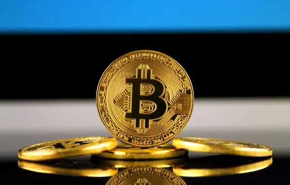 Picture block, chain, bank, bit, coin, business, bitcoin, cash