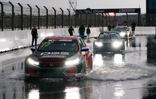 Race, Honda, Racing, Civic, Motorsport, Touring, Touring, Autosport