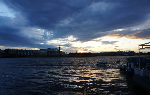 Picture city, the city, the evening, Saint Petersburg, night, St.Petersburg