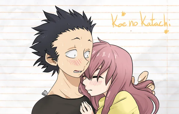 Art, Anime, 2016, You no Katachi, A Silent Voice, Form Voice