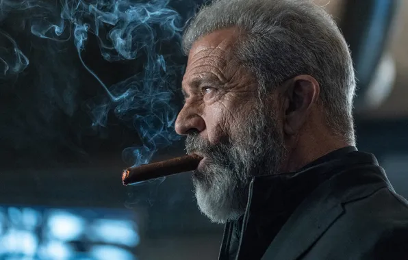 Fiction, the film, smoke, frame, cigar, beard, action, boss