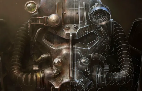 Picture Armor, Art, Bethesda Softworks, Bethesda, Equipment, Bethesda Game Studios, Fallout 4, The Art of Fallout …