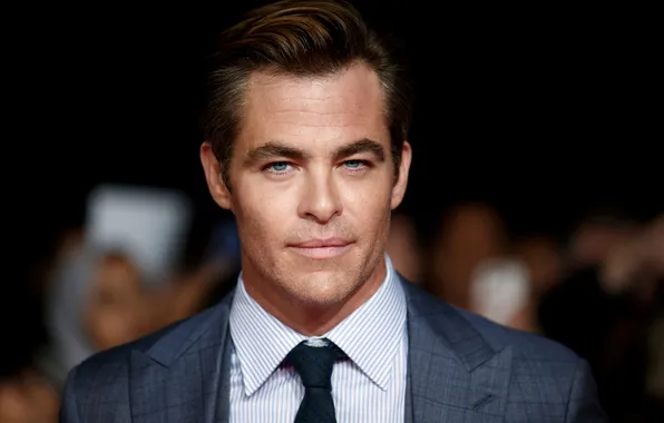 Look, portrait, costume, actor, Chris Pine, Chris Pine