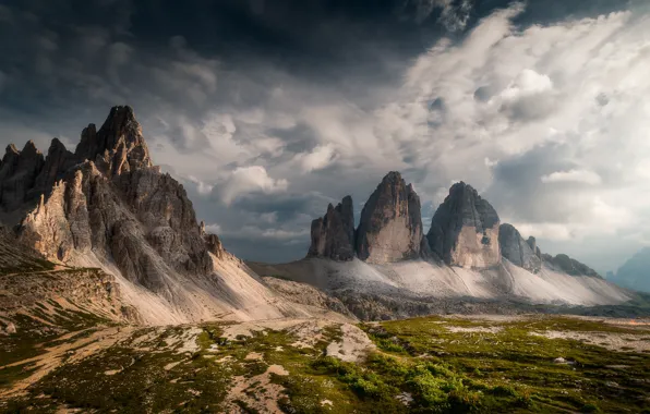 Mountains, Italy, The Dolomites