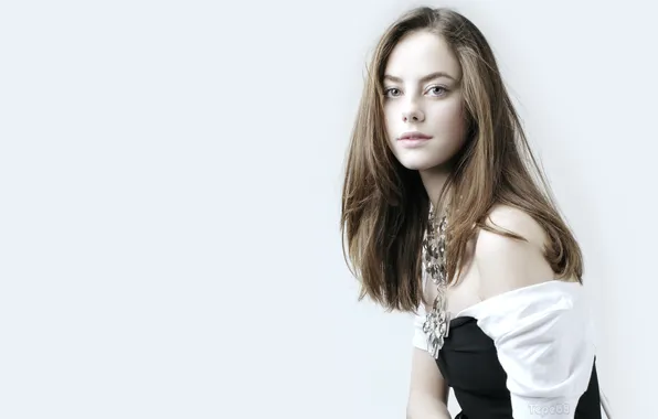 White background, beautiful girl, Kaya Scodelario