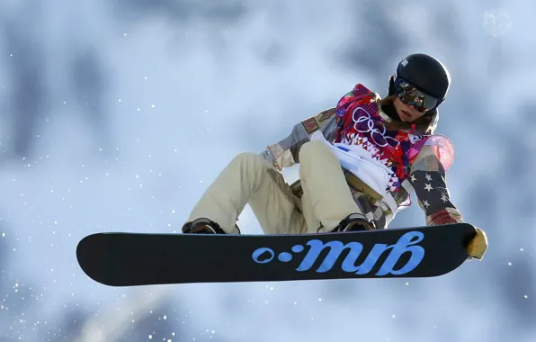 Gold medal, American, Sochi 2014, Kaitlyn Farrington, snowboarder