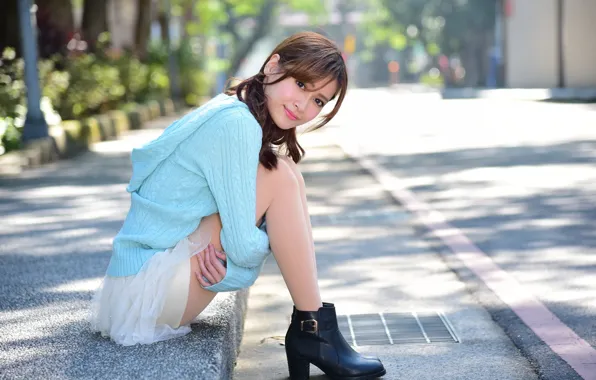 Picture summer, look, face, legs, cutie