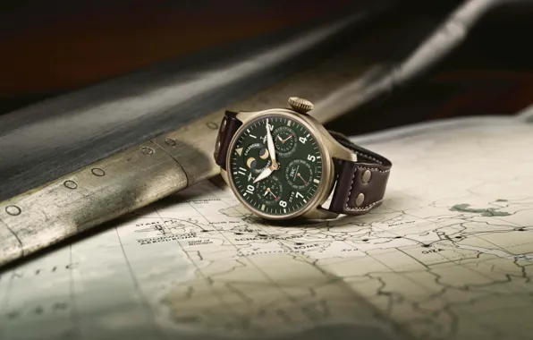 Picture IWC, Swiss Luxury Watches, Swiss wrist watches luxury, bronze case, analog watch, International Watch Company, …