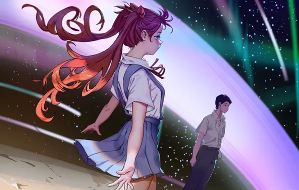 Evangelion Asuka Langley Sohryu Art Wallpaper - Anime Wallpaper