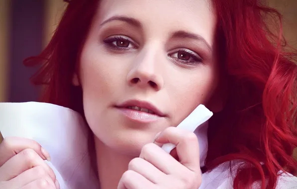 Girl, Portrait, Ariel, Ariel, Beautiful, Redhead, Piper Fawn, Redhead