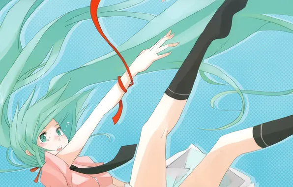 Girl, hatsune miku, Miku