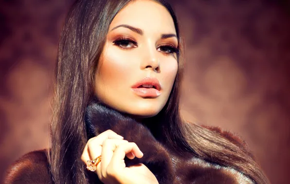 Picture look, girl, makeup, ring, Anna Subbotina