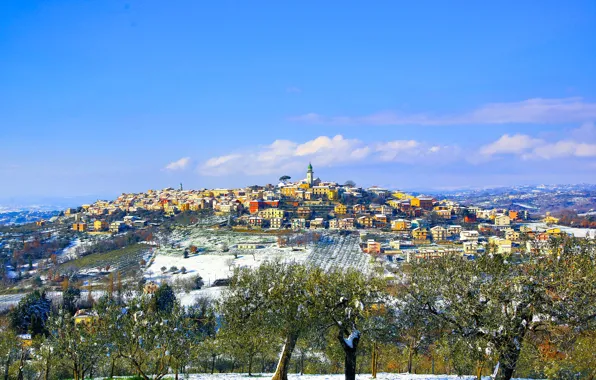 Picture Italy, panorama, Campaign, Sant'Angelo al Esca