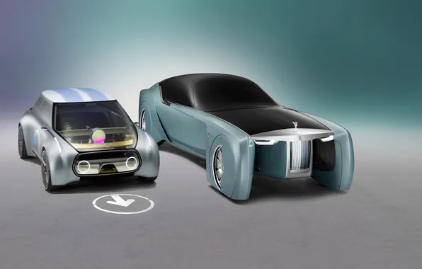 Car, concept, future, wallpaper, metal, Rolls Royce, prototype, beautiful