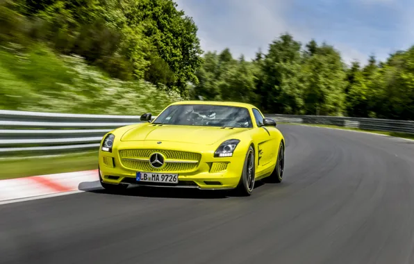 Picture Mercedes-Benz, AMG, SLS, Electro car, Electric car