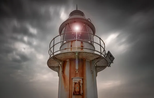 Picture lighthouse, England, Brixham