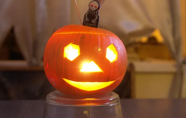 Pumpkin, Halloween, pumpkin with eyes