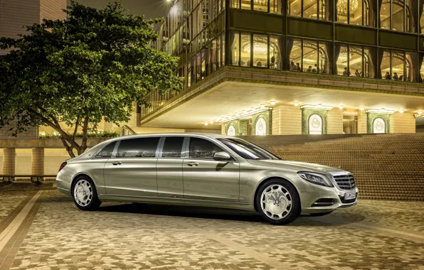 Picture Mercedes, Maybach, Mercedes, Maybach, Pullman, 2016, S 600, VV222