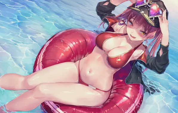 Picture girl, sexy, boobs, anime, beautiful, pretty, erotic, breasts