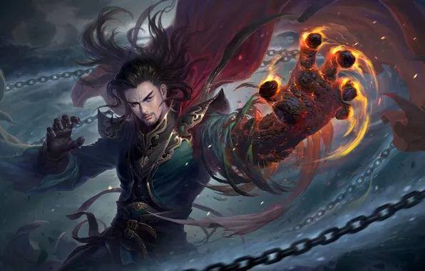 Magic, hand, MAG, male, guy