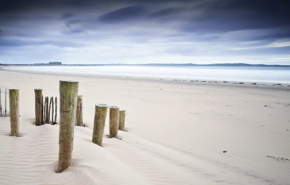 Picture sea, landscape, Ireland, Doughmore beach