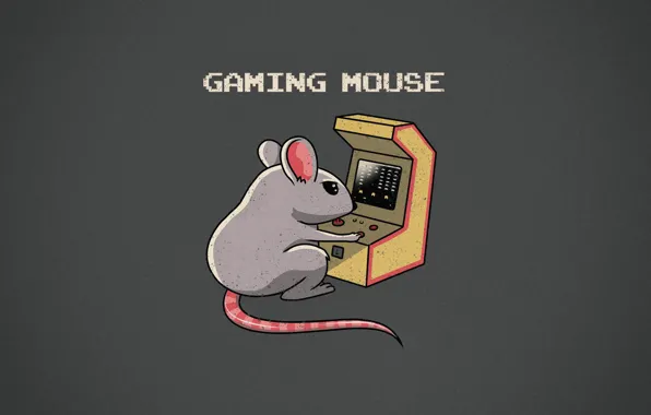 Minimalism, Background, Mouse, Art, Gaming, Mouse, Mouse, by Vincenttrinidad