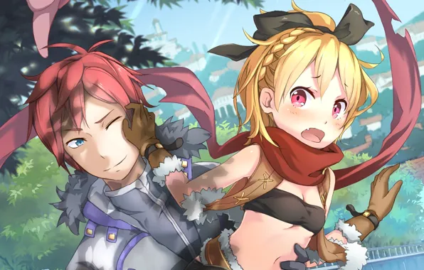 Anime, art, Re: Zero kara hajime chip isek or Seikatsu, From scratch