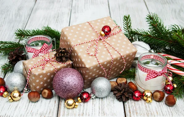 Picture winter, holiday, gift, toy, new year, decor, Olena Rudo